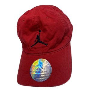 Jumpman Air Jordan Red Youth Hat Hook & Loop Adjustable Snapback Kids Cap